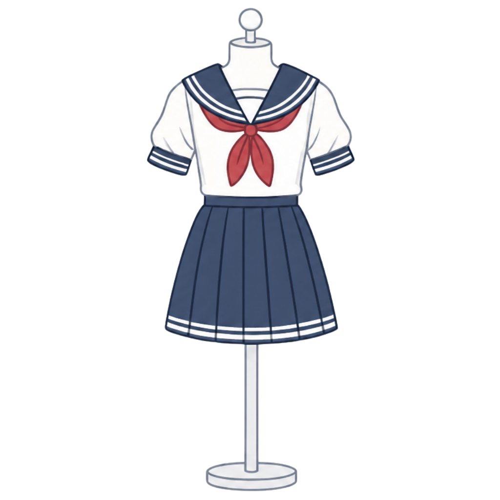 制服・セーラー風コスチュームのイメージ